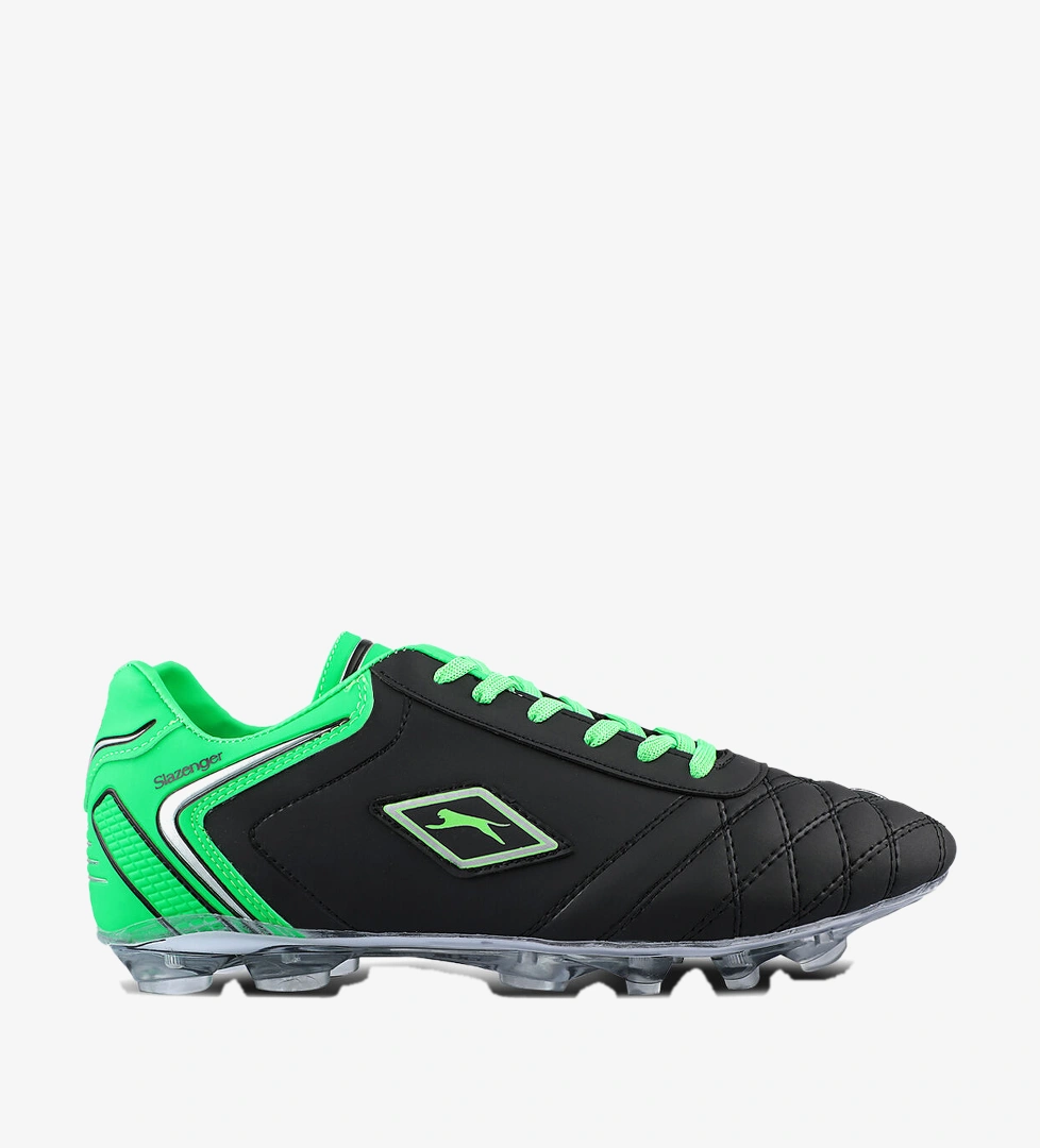 Slazenger Çocuk Krampon Siyah Yeşil Futbol Slazenger Hugo