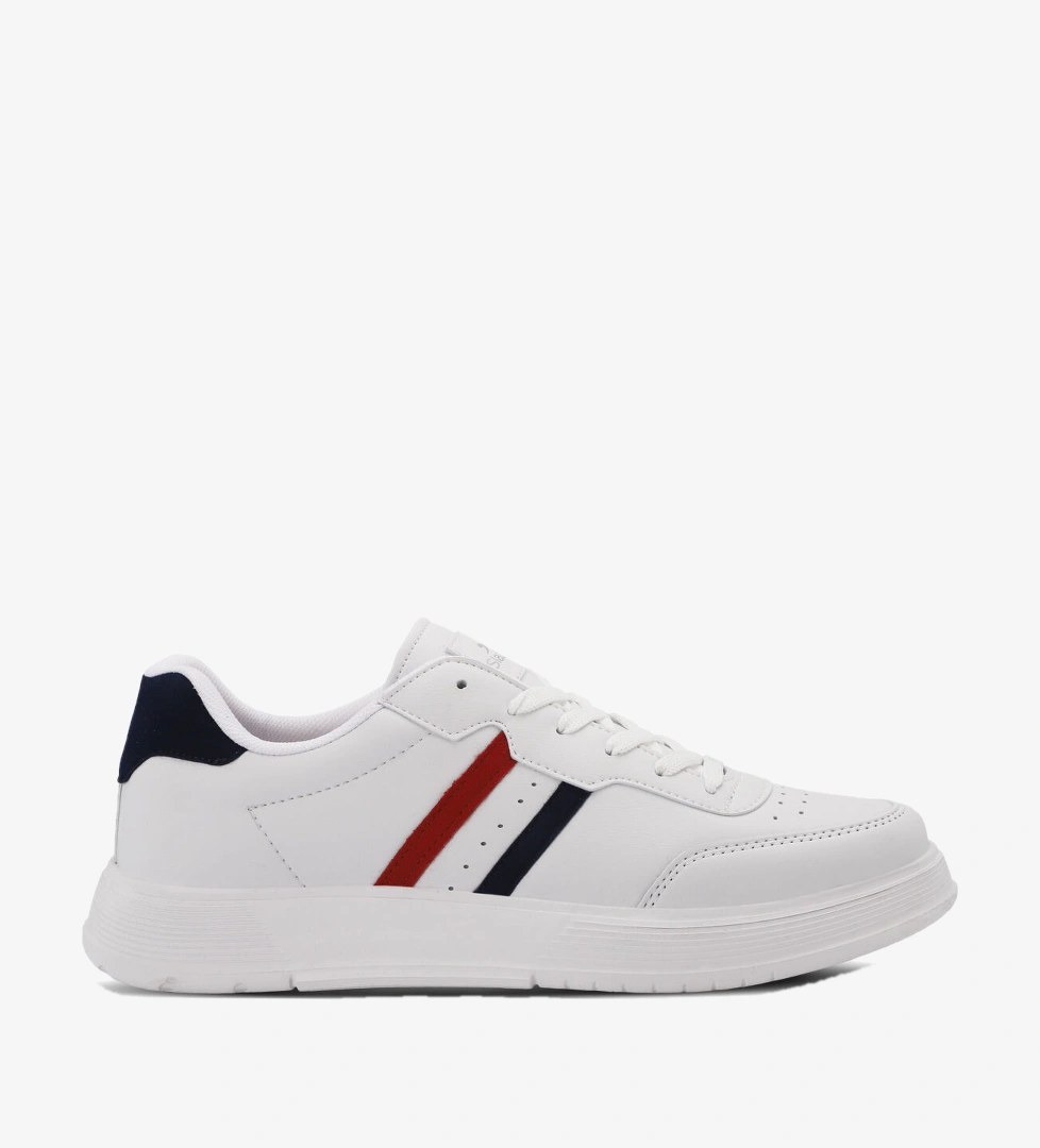 Slazenger Beyaz Lacivert Kırmızı Slazenger Zipper