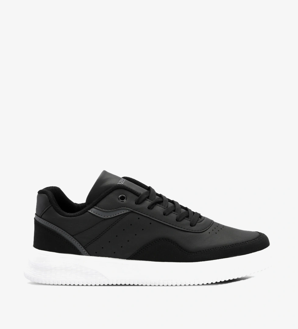 Slazenger DARK I Erkek  Siyah / Koyu Gri Günlük Spor Ayakkabısı