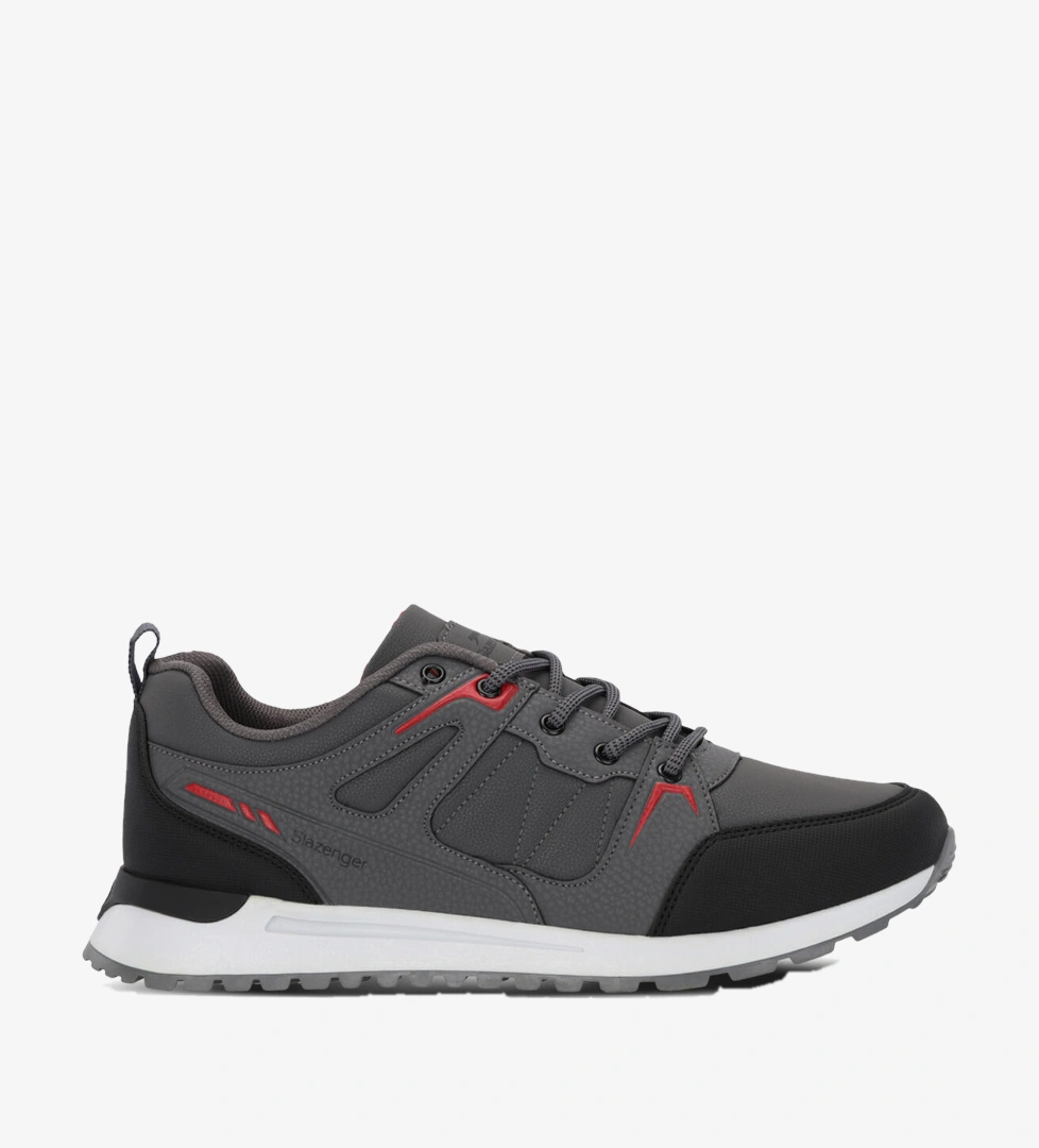 Slazenger Koyu Gri Kırmızı Slazenger Outback