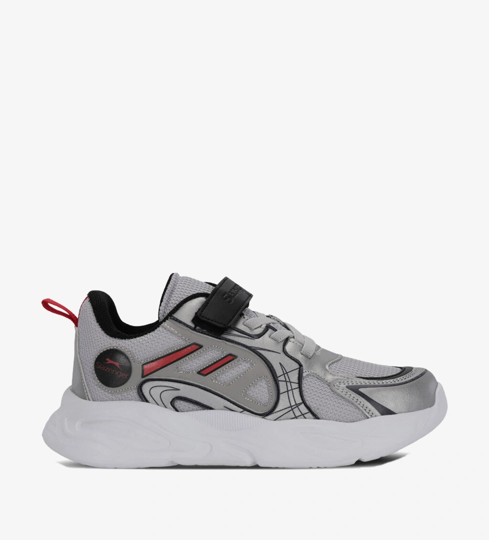 Slazenger Çocuk Gri Kırmızı Slazenger Kelsy