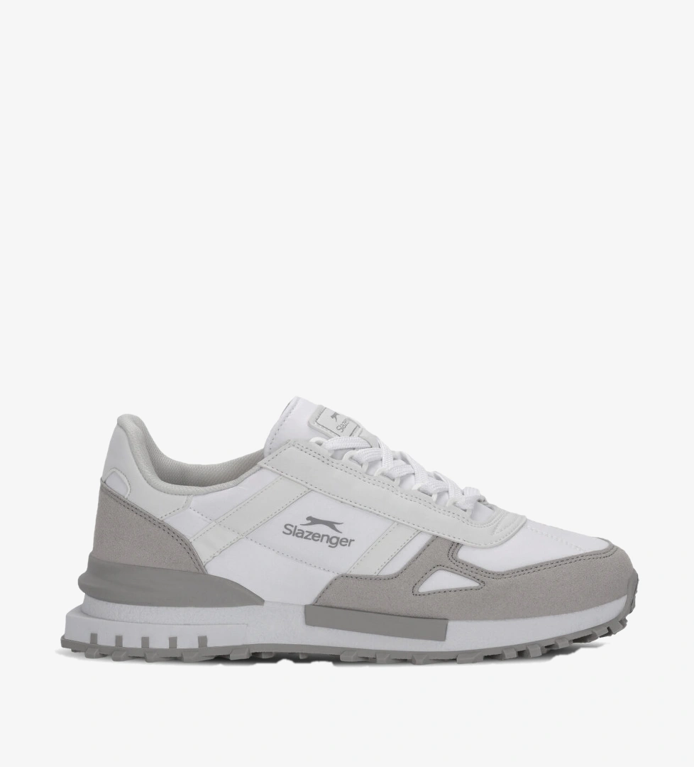 Slazenger Beyaz Gri Slazenger Skate Koşu
