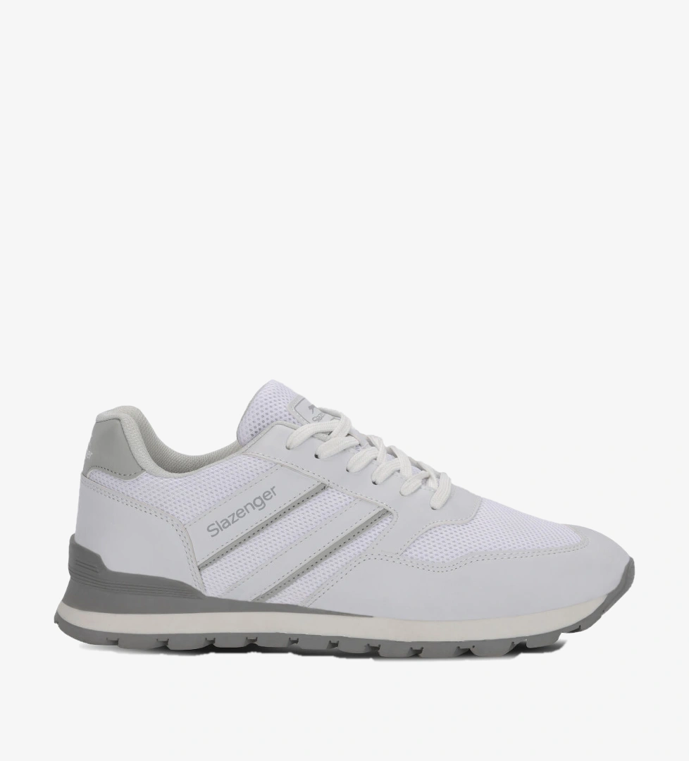 Slazenger Beyaz Gri Slazenger Sanchez