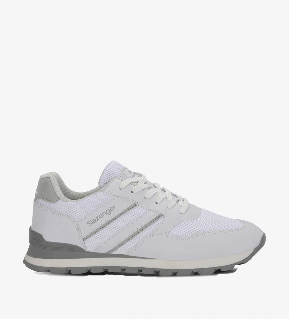 Slazenger Beyaz Gri Slazenger Sanchez
