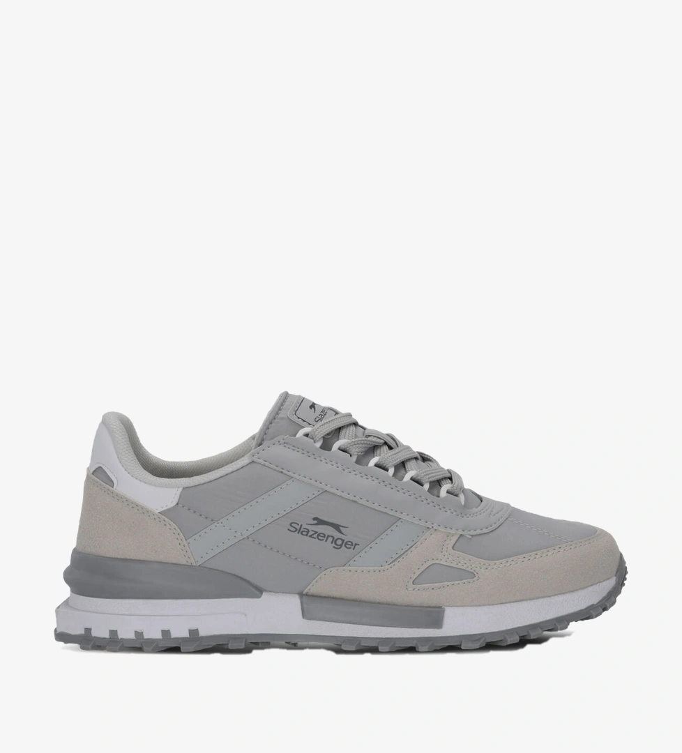 Slazenger Gri Beyaz Slazenger Skate Koşu
