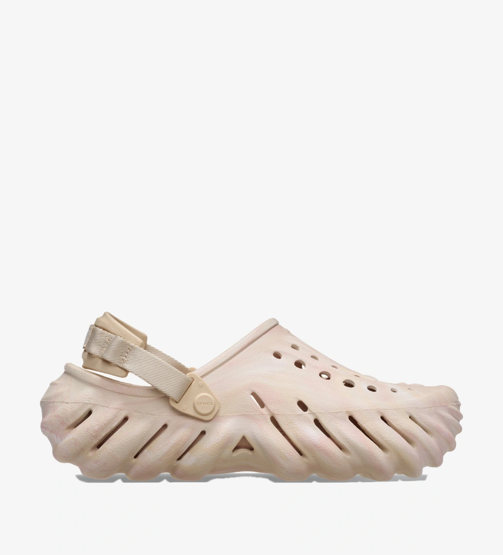 Crocs Crocs Bej Echo Marbled Clog Sneaks Up'ta! Bej - 1. görsel