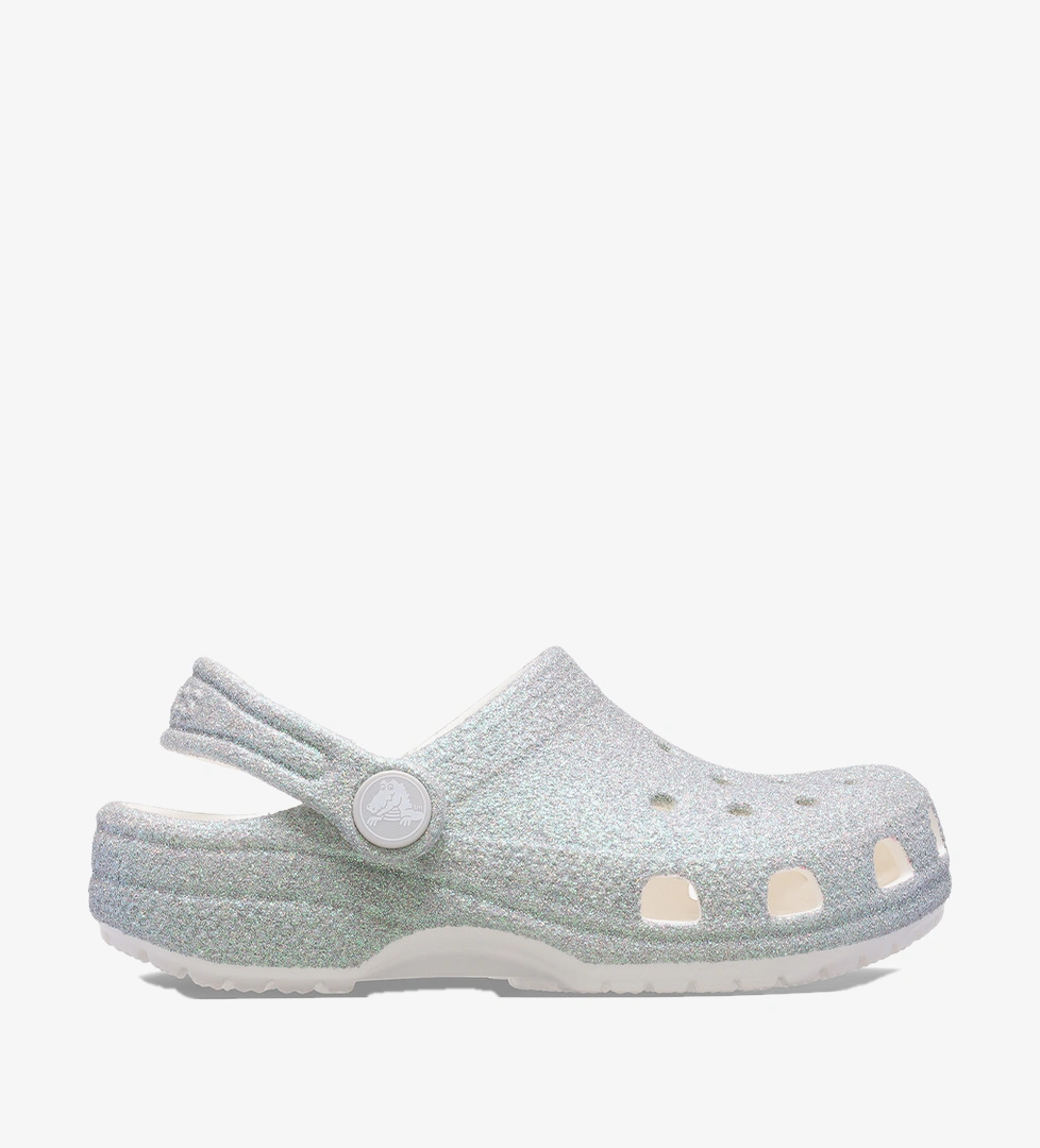 Crocs Classic Iridescent Glitter Clog