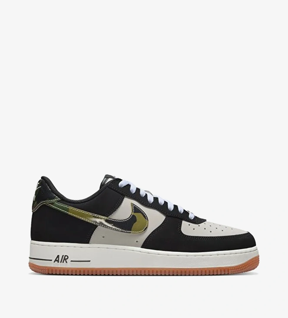 Nike Nike Air Force 1 '07 Low Retro Lv8 'black Patent Camo Swoosh' model görseli