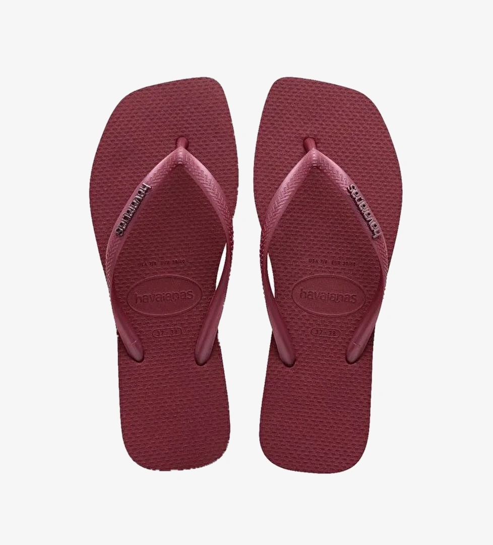 Havaianas Square Logo Metallic Black/Sılver