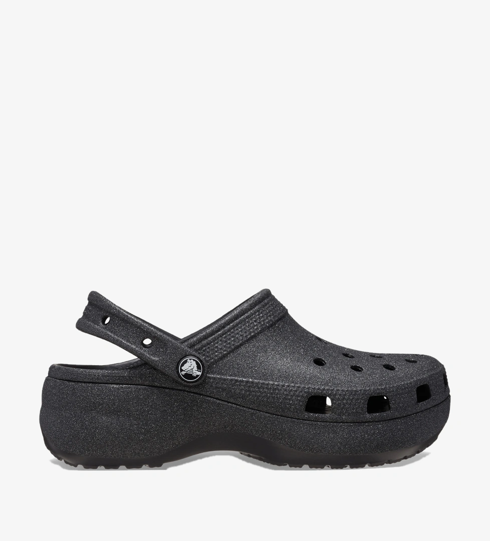 Crocs Classic Platform Glitter Clogw