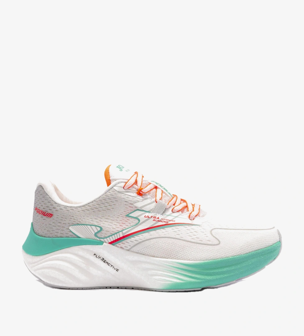 Joma Kadın Koşu - Yürüyüş Ayakkabısı Podıum Lady 2402 White Turquoıse Rpodlw2402 PODIUM LADY 2402 WHITE TURQUOISE