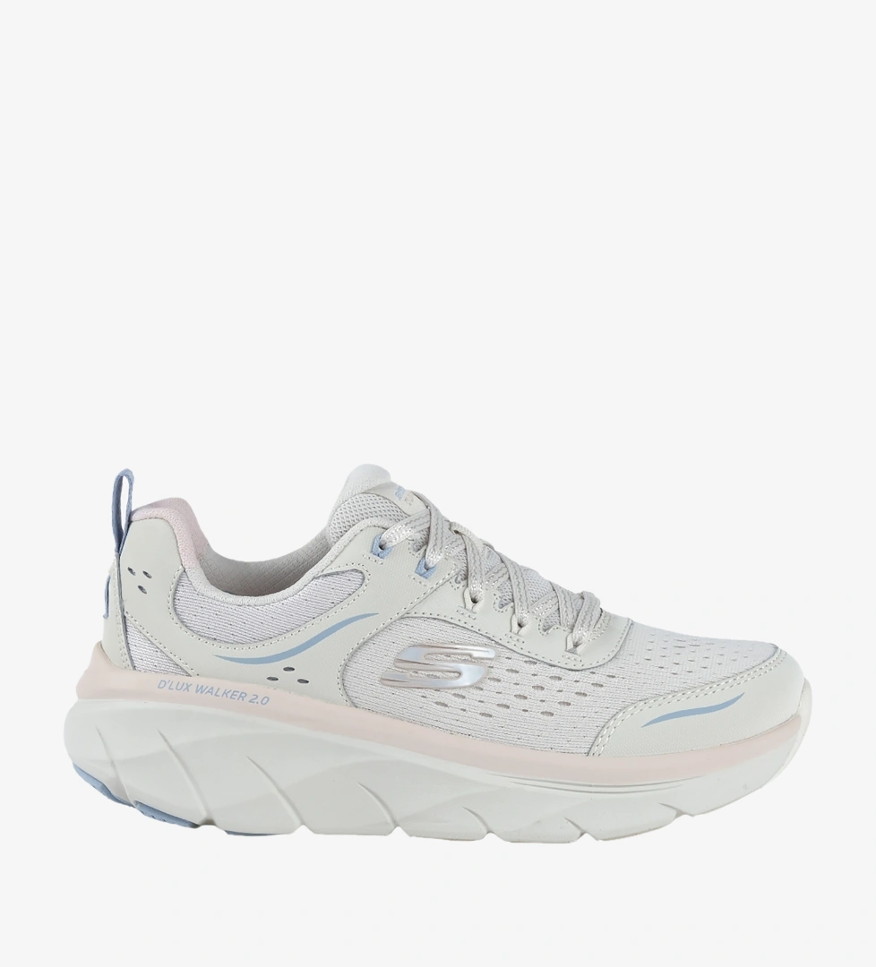 Skechers D'Lux Walker 2.0 Daisy Doll Kadın Krem Spor Ayakkabı (150093-NTMT)