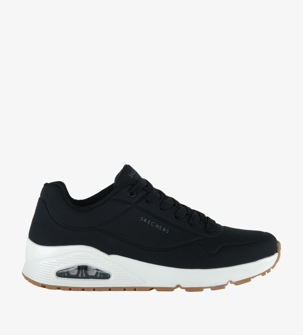 Skechers Uno Stand On Air Erkek Siyah Spor Ayakkabı (52458-BLK)