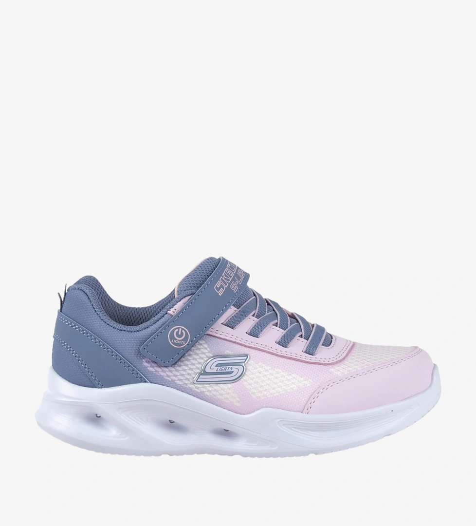 Skechers Sola Glow Çocuk Pembe Işıklı Spor Ayakkabı (303714L-GYLP)