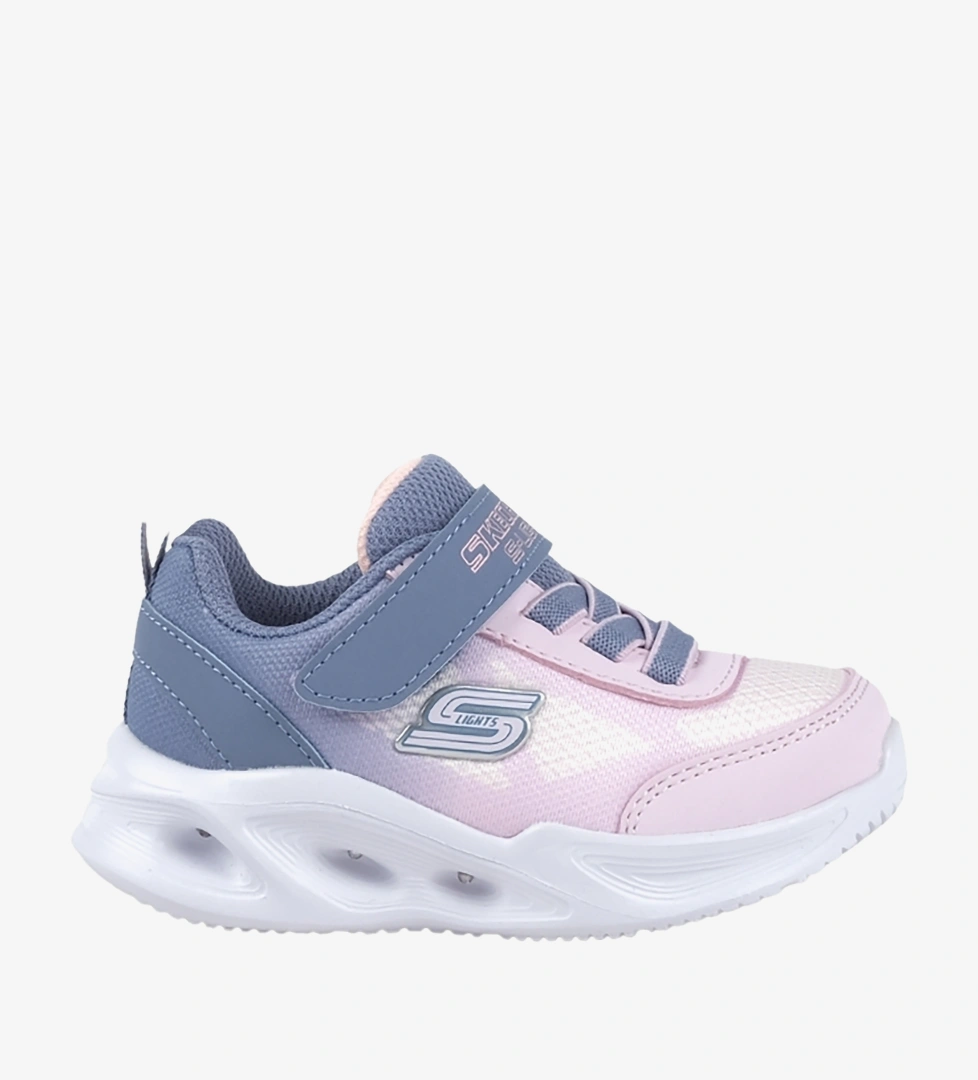Skechers Sola Glow Bebek Pembe Işıklı Spor Ayakkabı (303714N-GYLP)