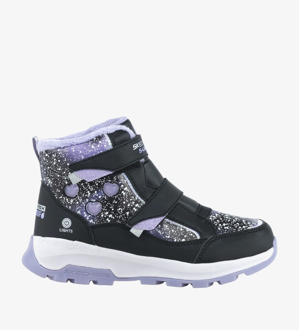 Skechers Storm Blazer Çocuk Siyah Bot (303439L-BKLV)