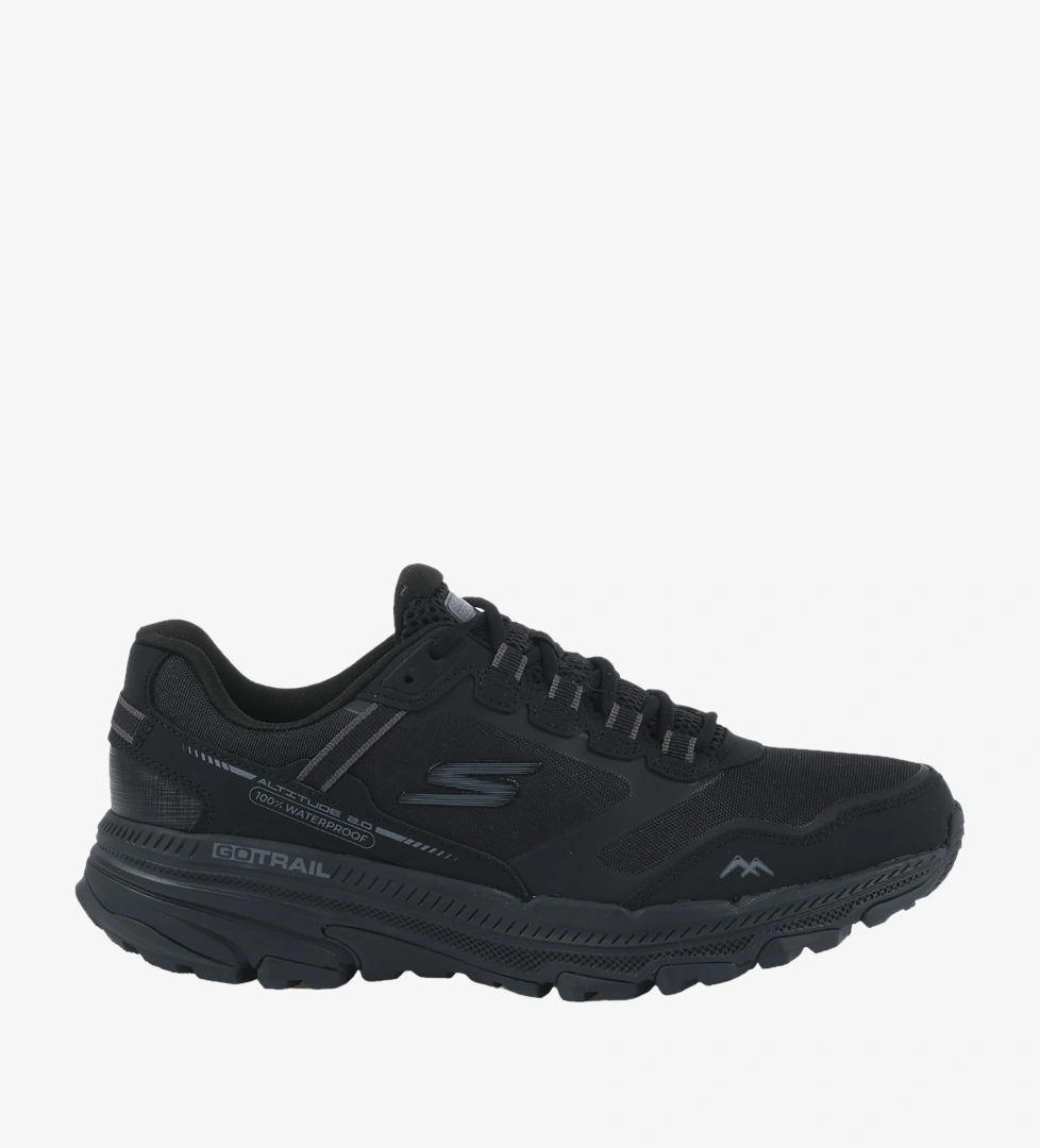 Skechers Go Run Trail Altitude 2.0 Erkek Siyah Koşu Ayakkabısı (220757-BBK)
