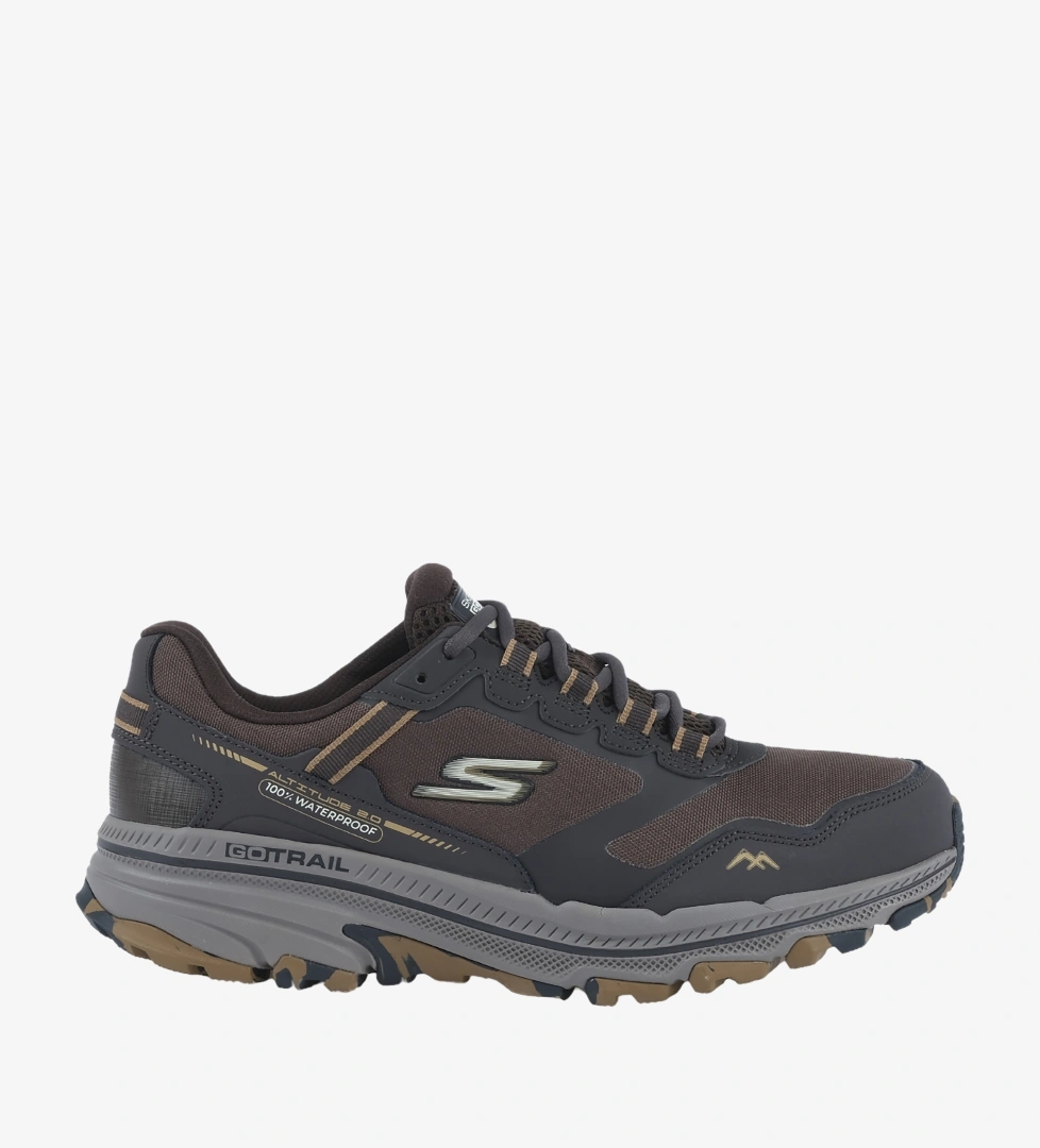 Skechers Go Run Trail Altitude 2.0 Erkek Kahverengi Koşu Ayakkabısı (220757-BRN)