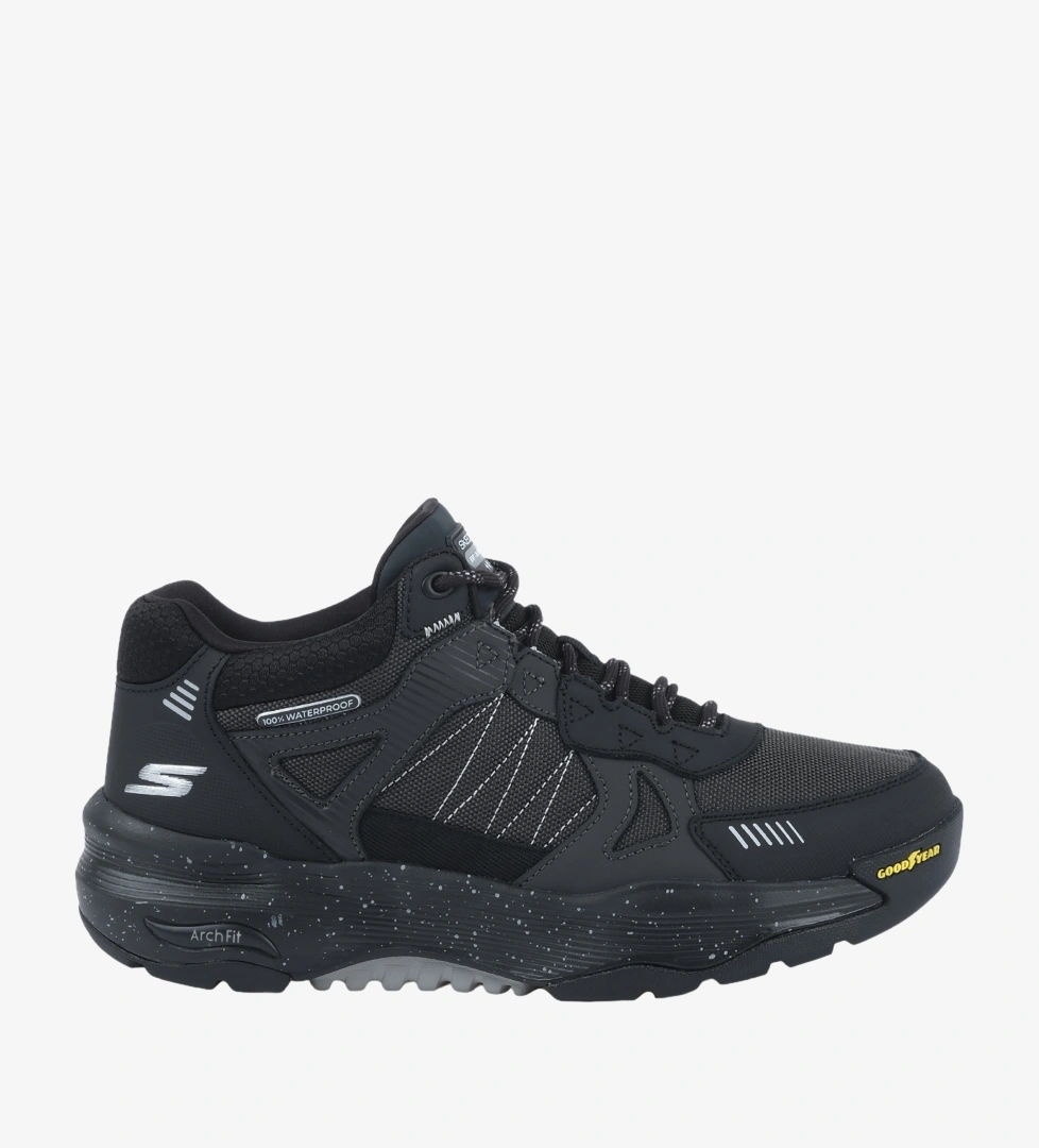 Skechers Go Walk Arch Fit Erkek Siyah Outdoor Bot (216471-BBK)