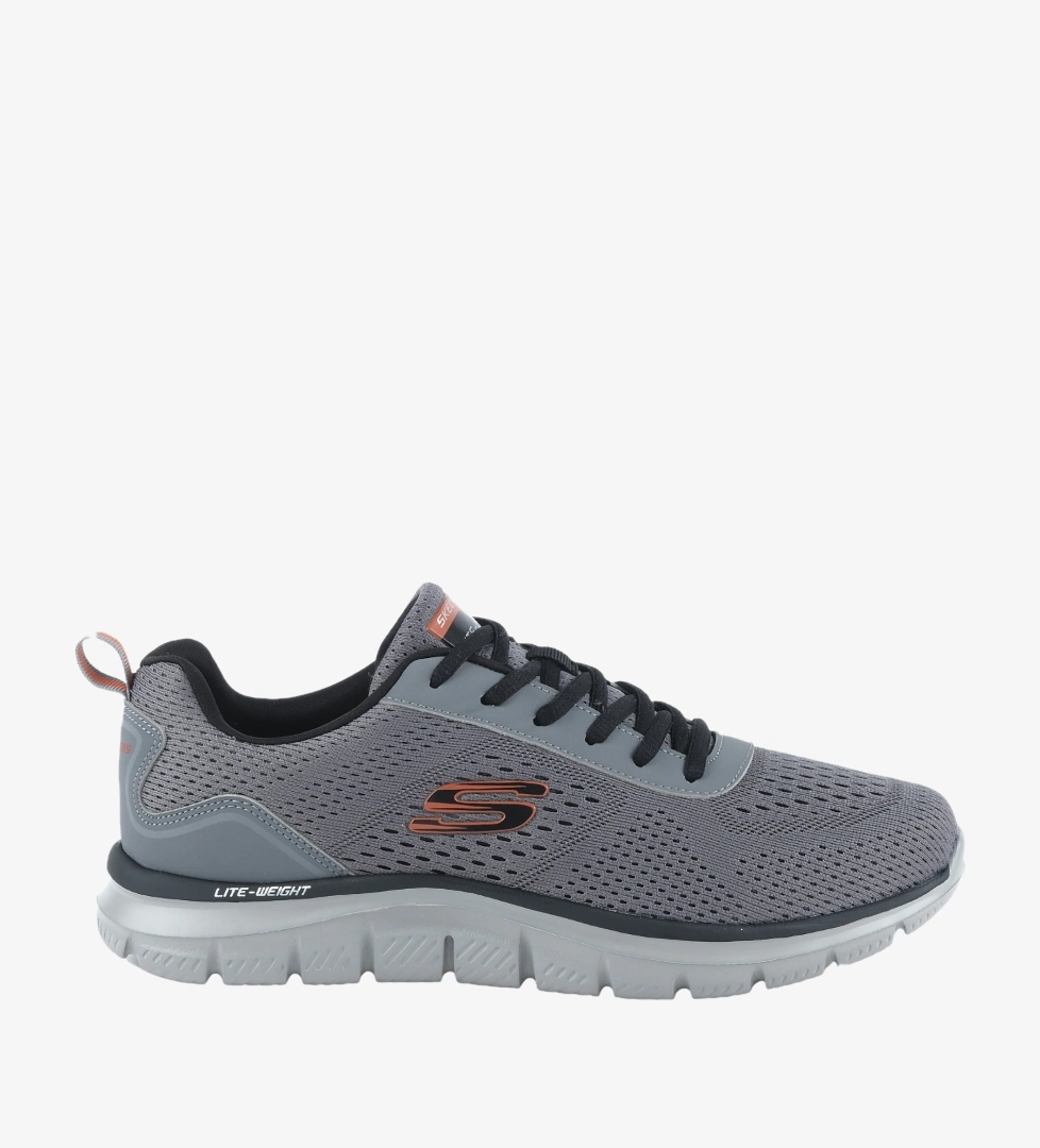 Skechers Track Leshur Erkek Gri Spor Ayakkabı (232758TK-CCOR)