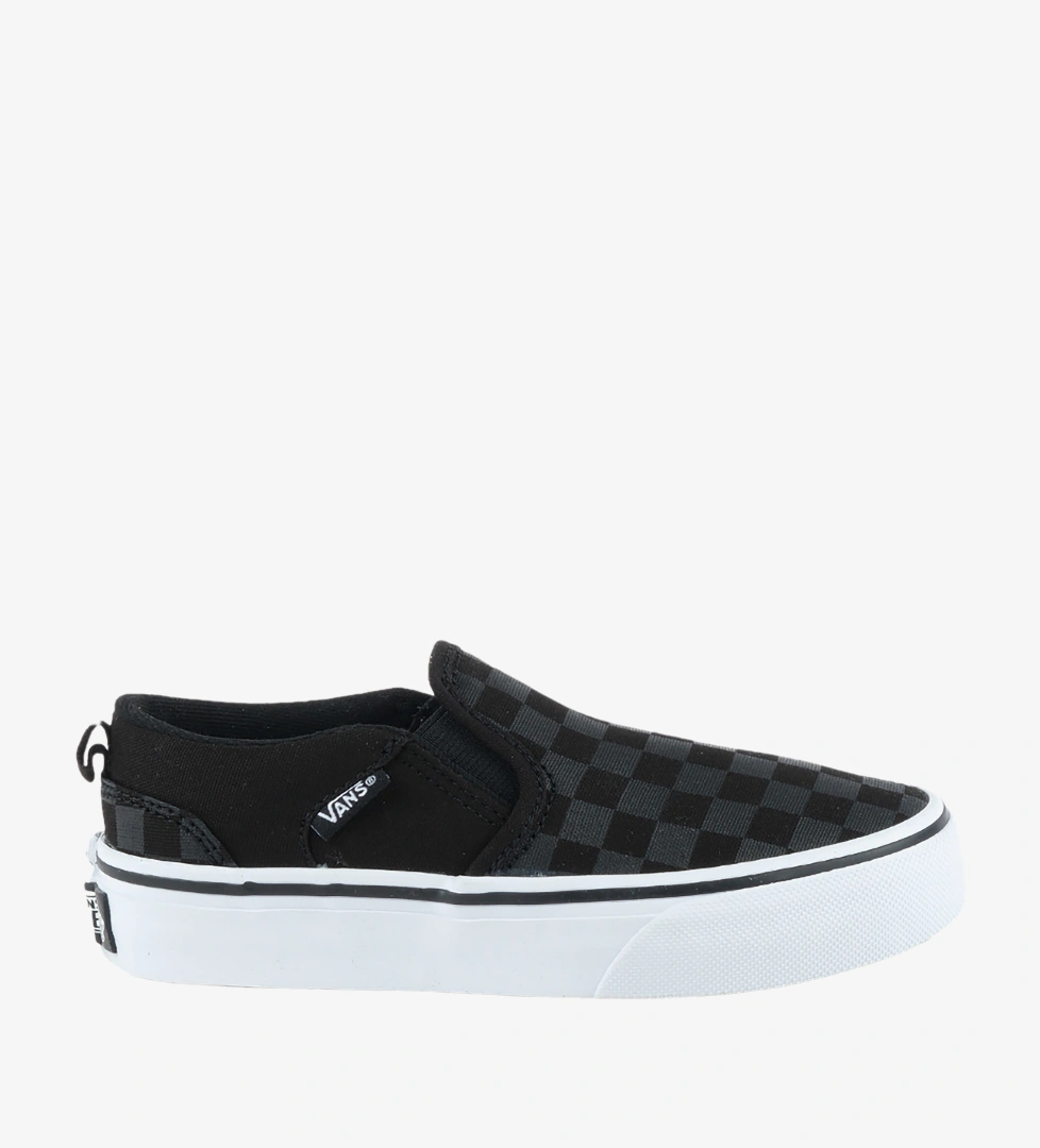 Vans YT Asher Çocuk Siyah Spor Ayakkabı (VN000VH001X1)