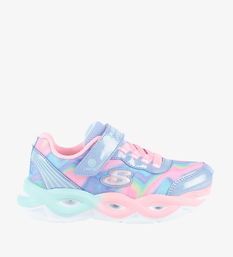 Skechers Twisty Glow Çocuk Işıklı Spor Ayakkabı (303716L-PWMT)