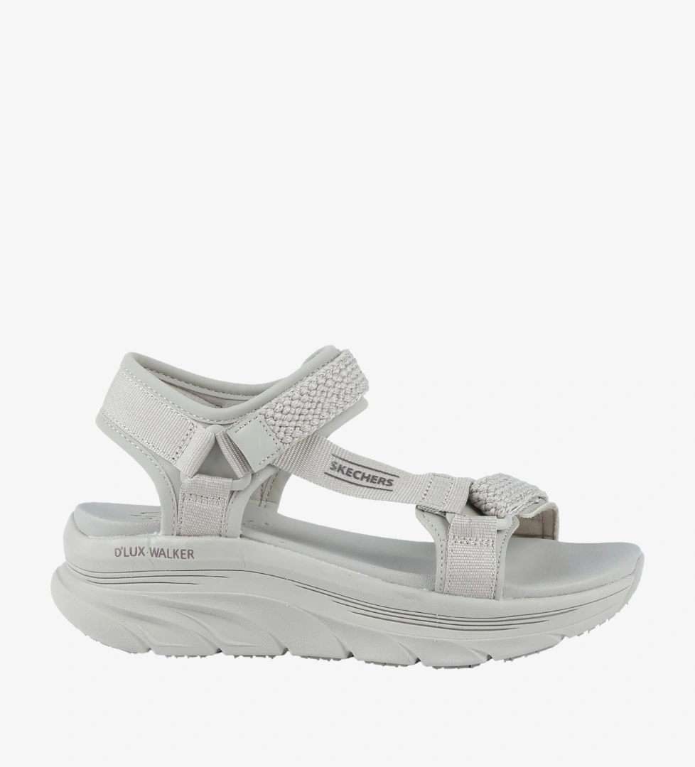 Skechers D'Lux Walker Kadın Bej Sandalet (119822-TPE)