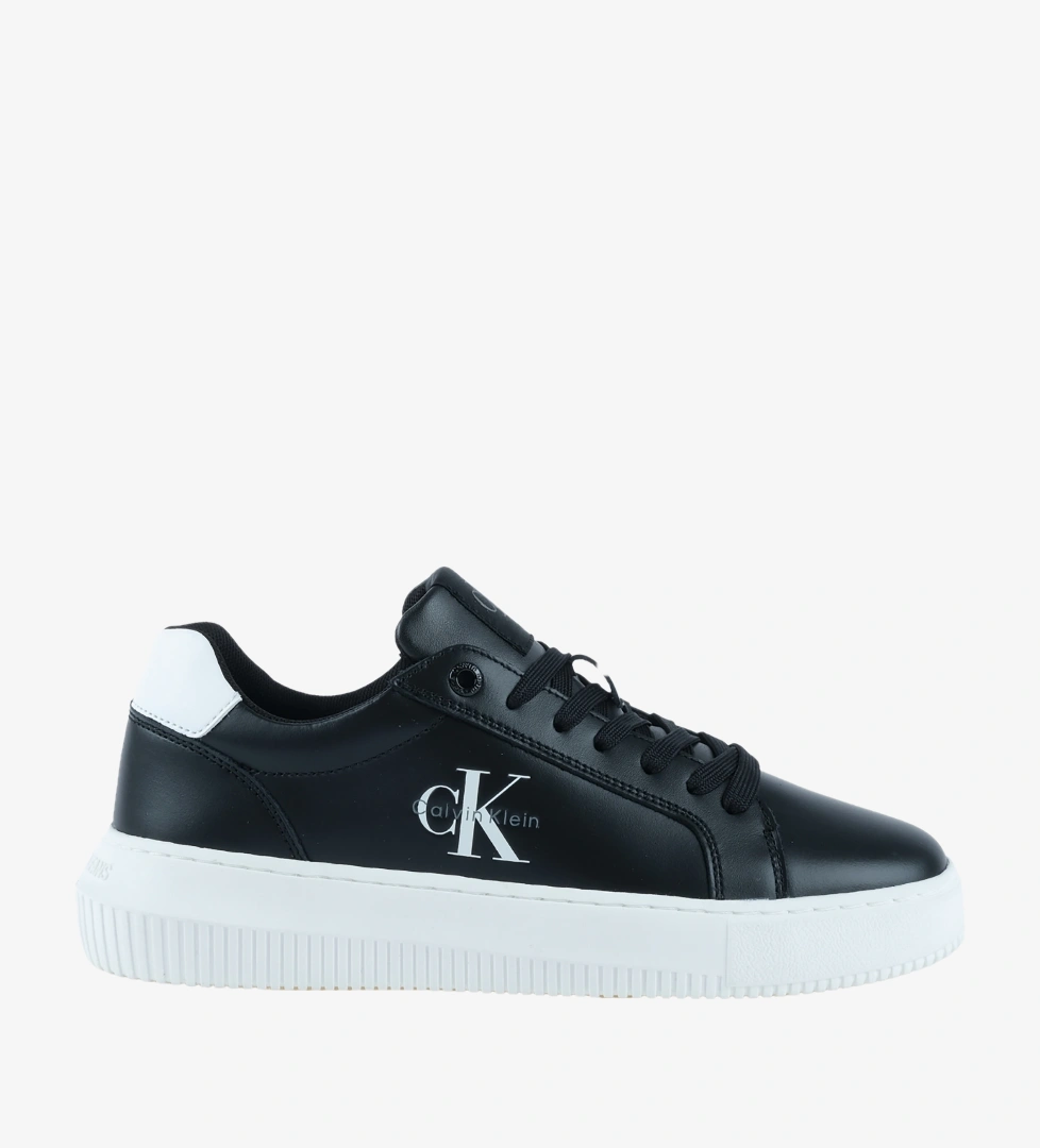 Calvin Klein Chunky Cupsole Mono Kadın Siyah Ayakkabı (YW0YW01872-0GM)