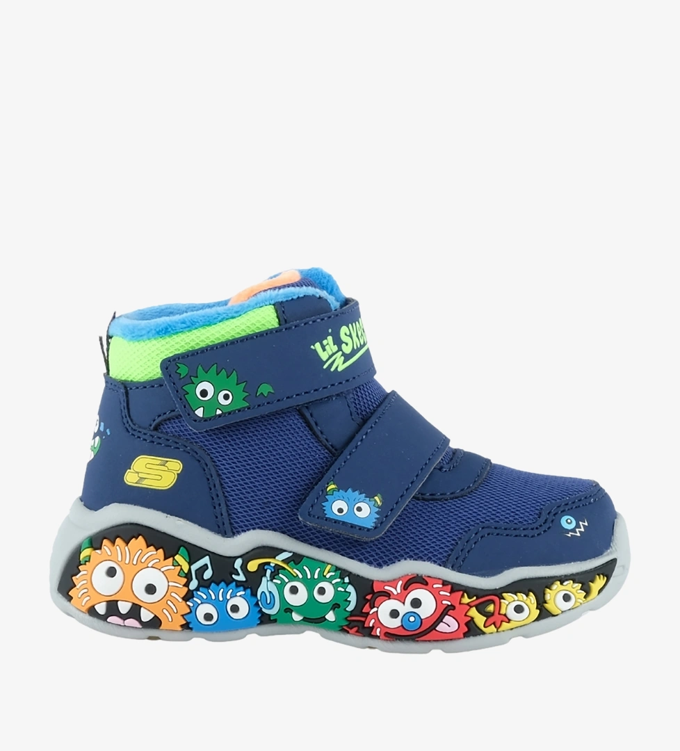 Skechers Play Scene Bebek Lacivert Bot (407319N-NVMT)