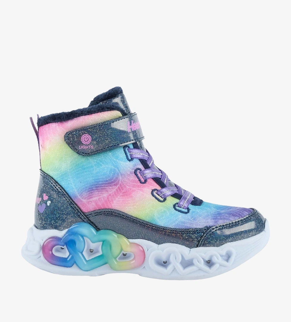 Skechers Infinite Heart Lights Çocuk Işıklı Bot (303054L-NVMT)