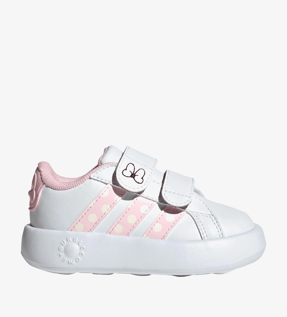 adidas X Disney Minnie Mouse Grand Court Bebek Beyaz Spor Ayakkabı (JR8130)