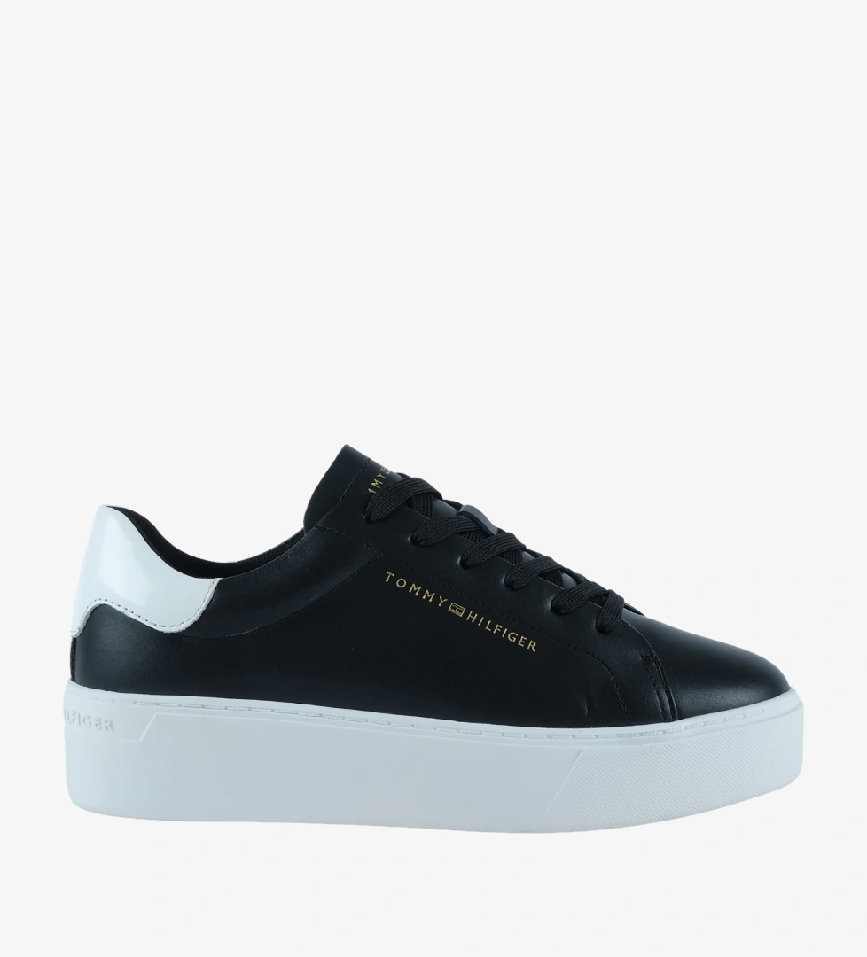Tommy Hilfiger Siyah Tommy Hilfiger Cupsole