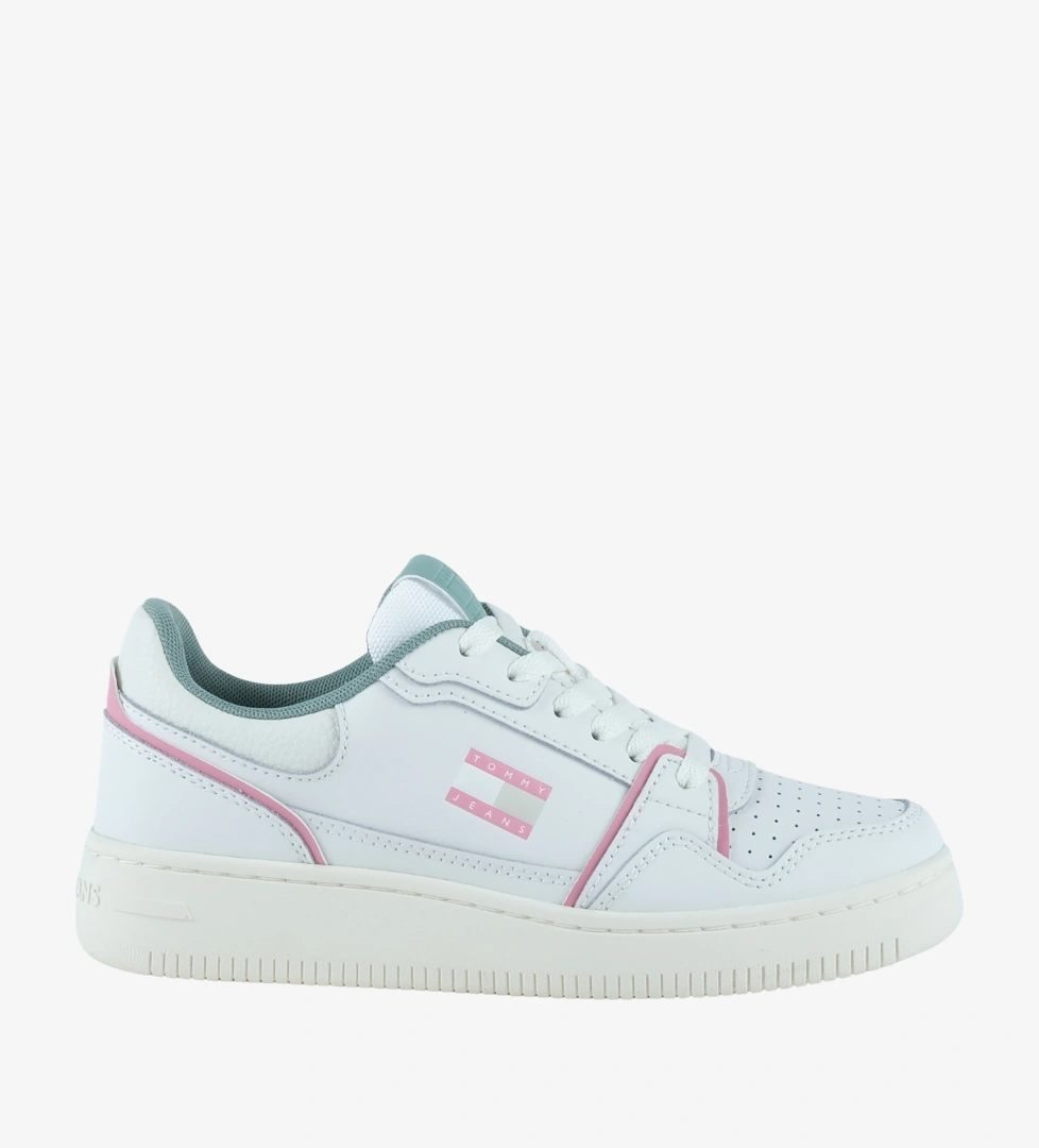 Tommy Hilfiger Retro Basket Kadın Beyaz Spor Ayakkabı (EN0EN02839-0LA)