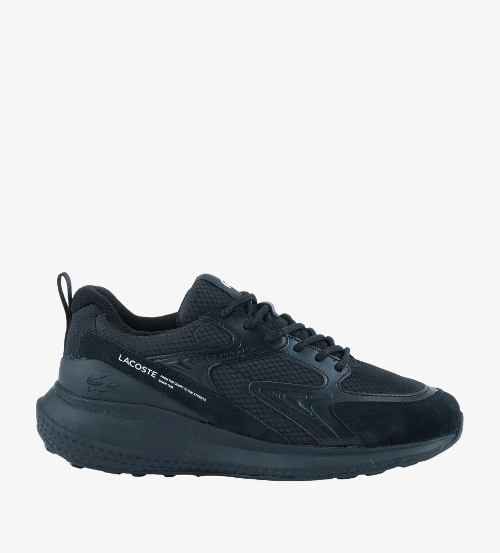 Lacoste L003 Evo Erkek Siyah Spor Ayakkabı (747SMA0121.02H)