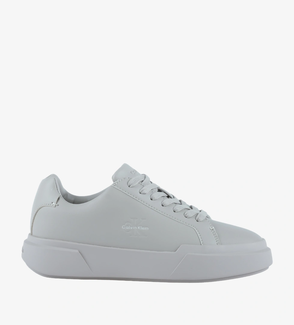 Calvin Klein Chunky Cupsole Kadın Gri Spor Ayakkabı (YW0YW01947-PA8)