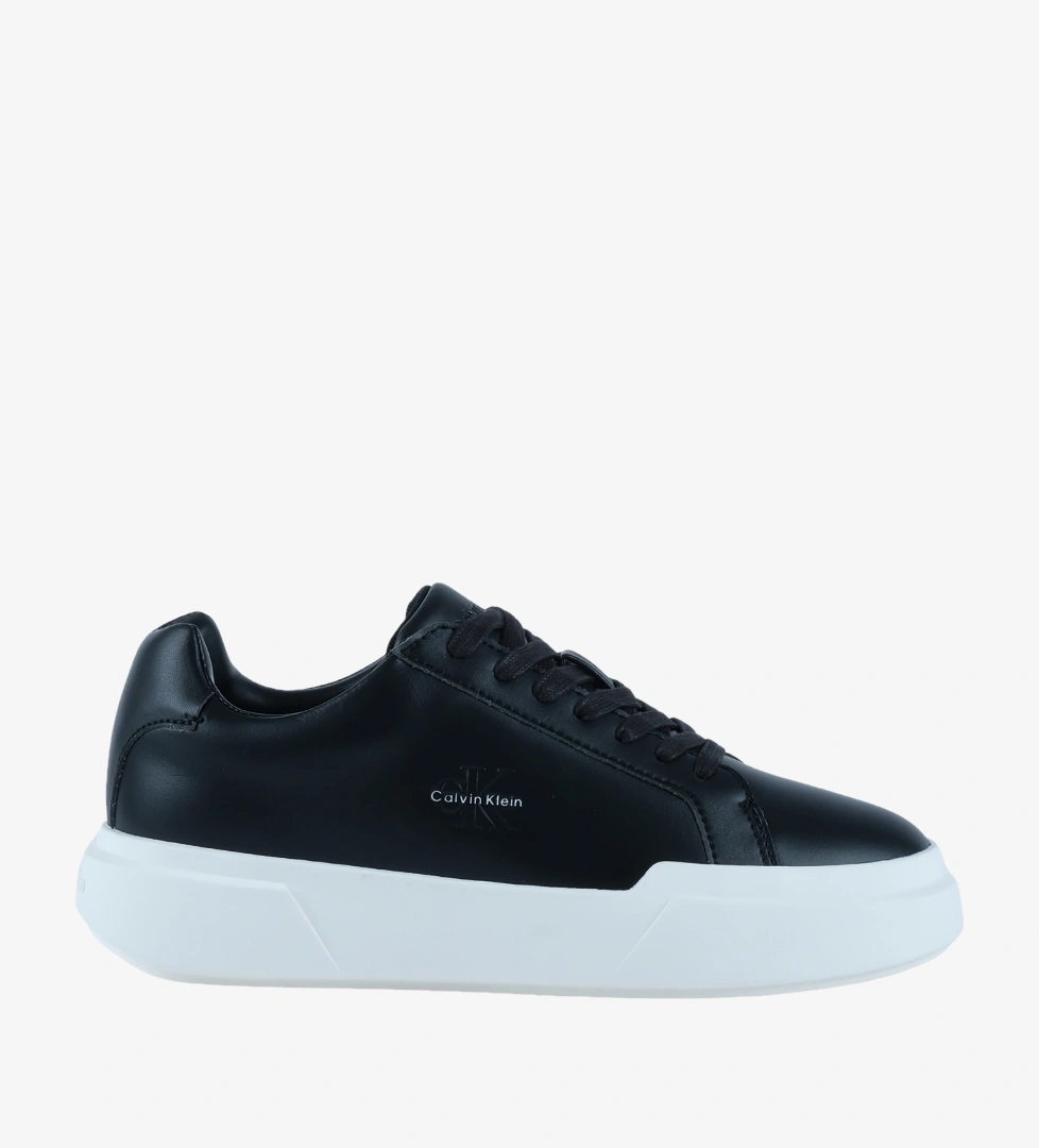 Calvin Klein Chunky Cupsole Kadın Siyah Spor Ayakkabı (YW0YW01947-0GM)