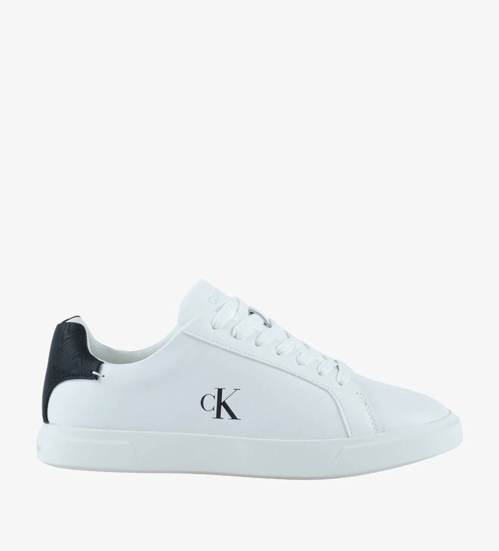 Calvin Klein Pro Cup Moire Kadın Beyaz Spor Ayakkabı (HW0HW02845-01W)