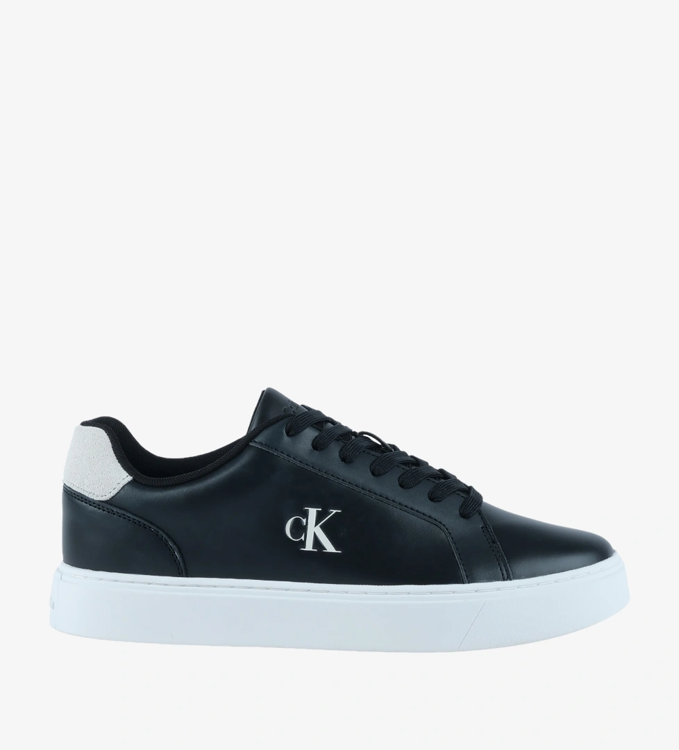 Calvin Klein Classic Cupsole Erkek Siyah Spor Ayakkabı (YM0YM01435-0GM)