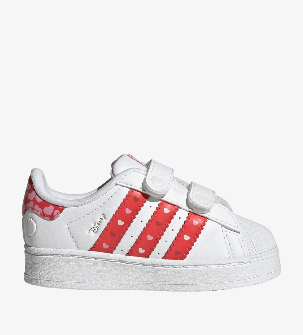 adidas Superstar Bebek Beyaz Işıklı Spor Ayakkabı (KK1294)