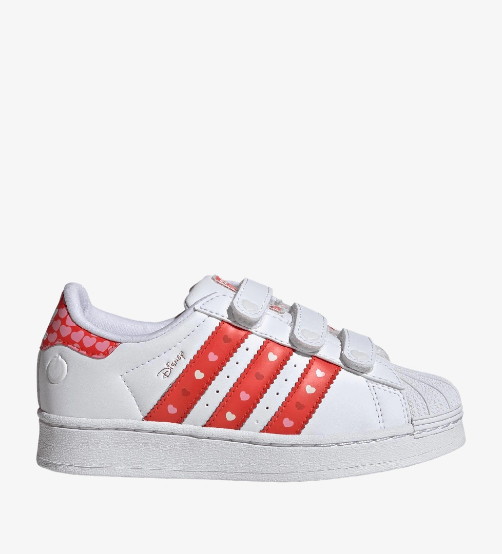 adidas Disney Superstar Çocuk Beyaz Işıklı Spor Ayakkabı (KK1295)