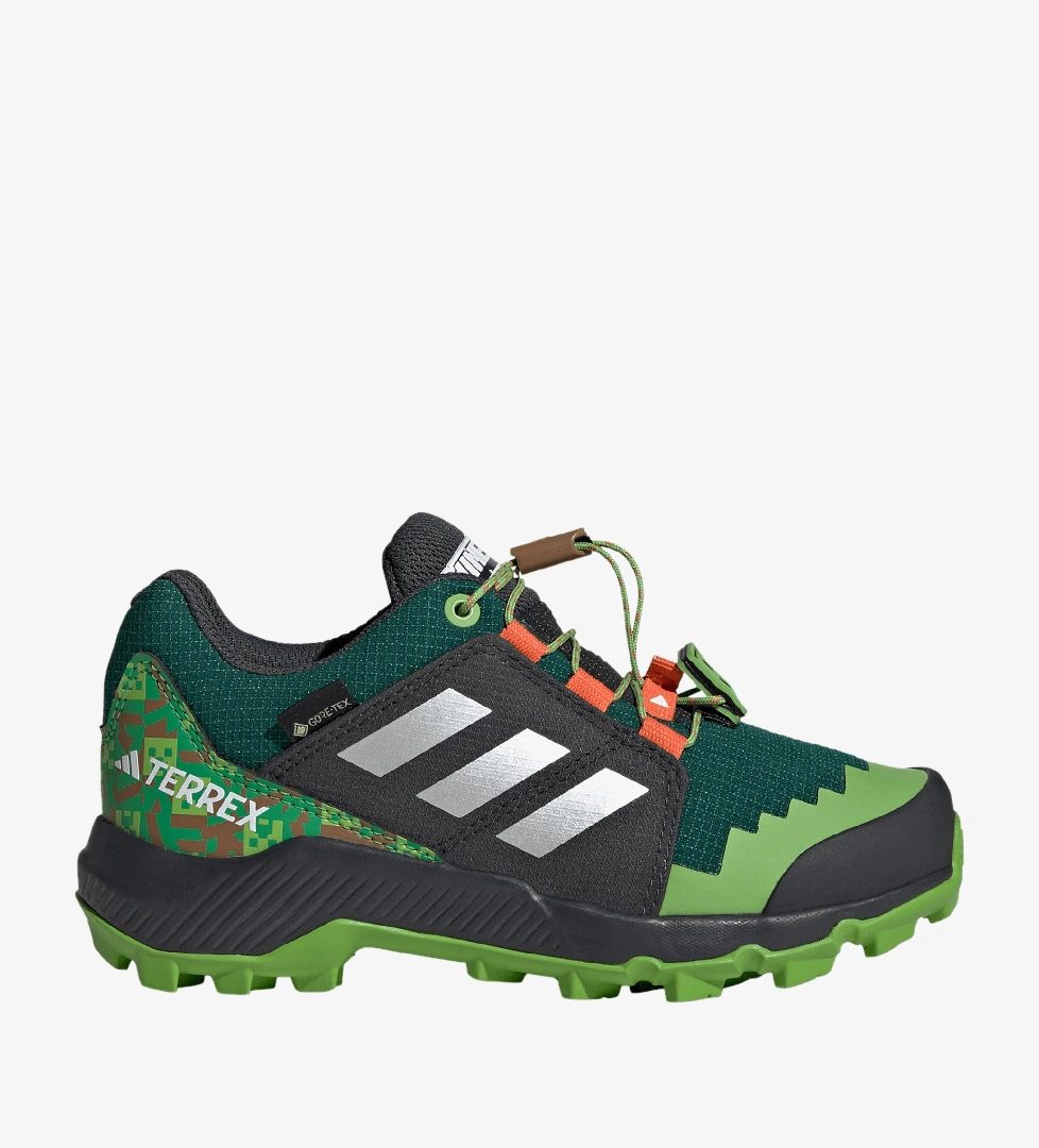 adidas Minecraft Terrex Gore-Tex Çocuk Yeşil Outdoor Ayakkabı (JR1314)