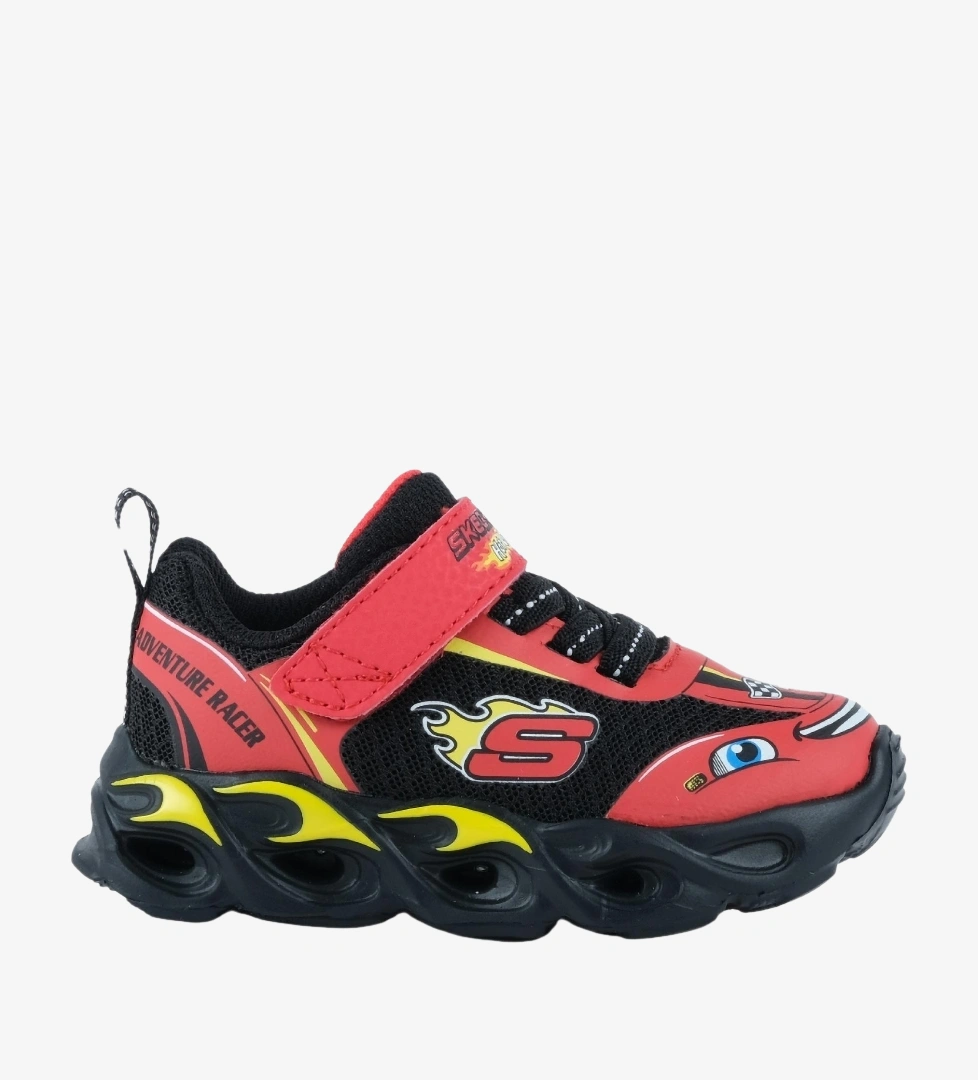 Skechers Thermo Flash Bebek Kırmızı Işıklı Spor Ayakkabı (402306N-RDBK)