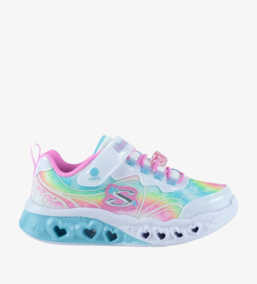 Skechers Flutter Heart Lights Çocuk Işıklı Spor Ayakkabı (303253L-WMLT)
