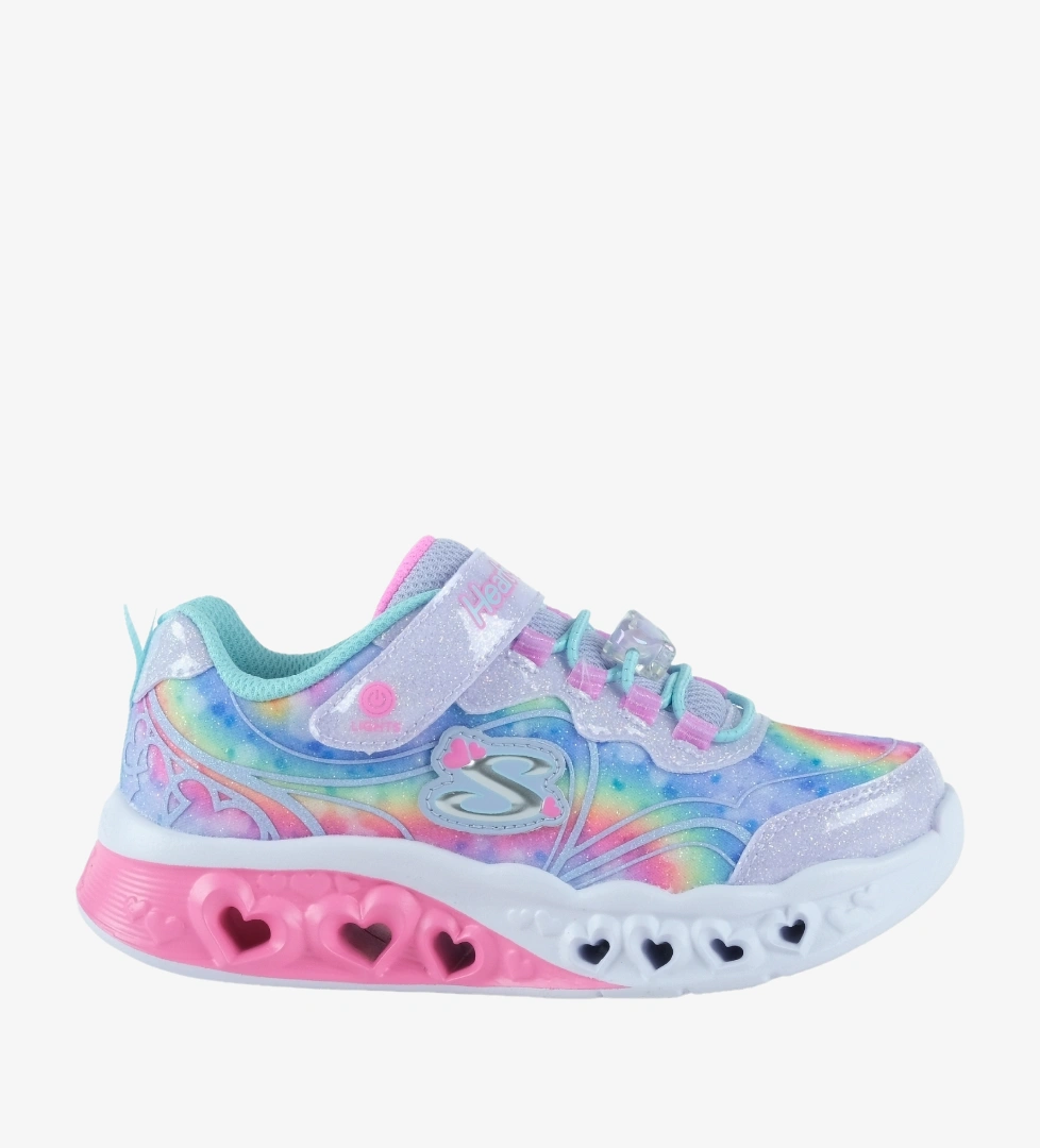 Skechers Flutter Heart Lights Çocuk Işıklı Spor Ayakkabı (303253L-LVAQ)