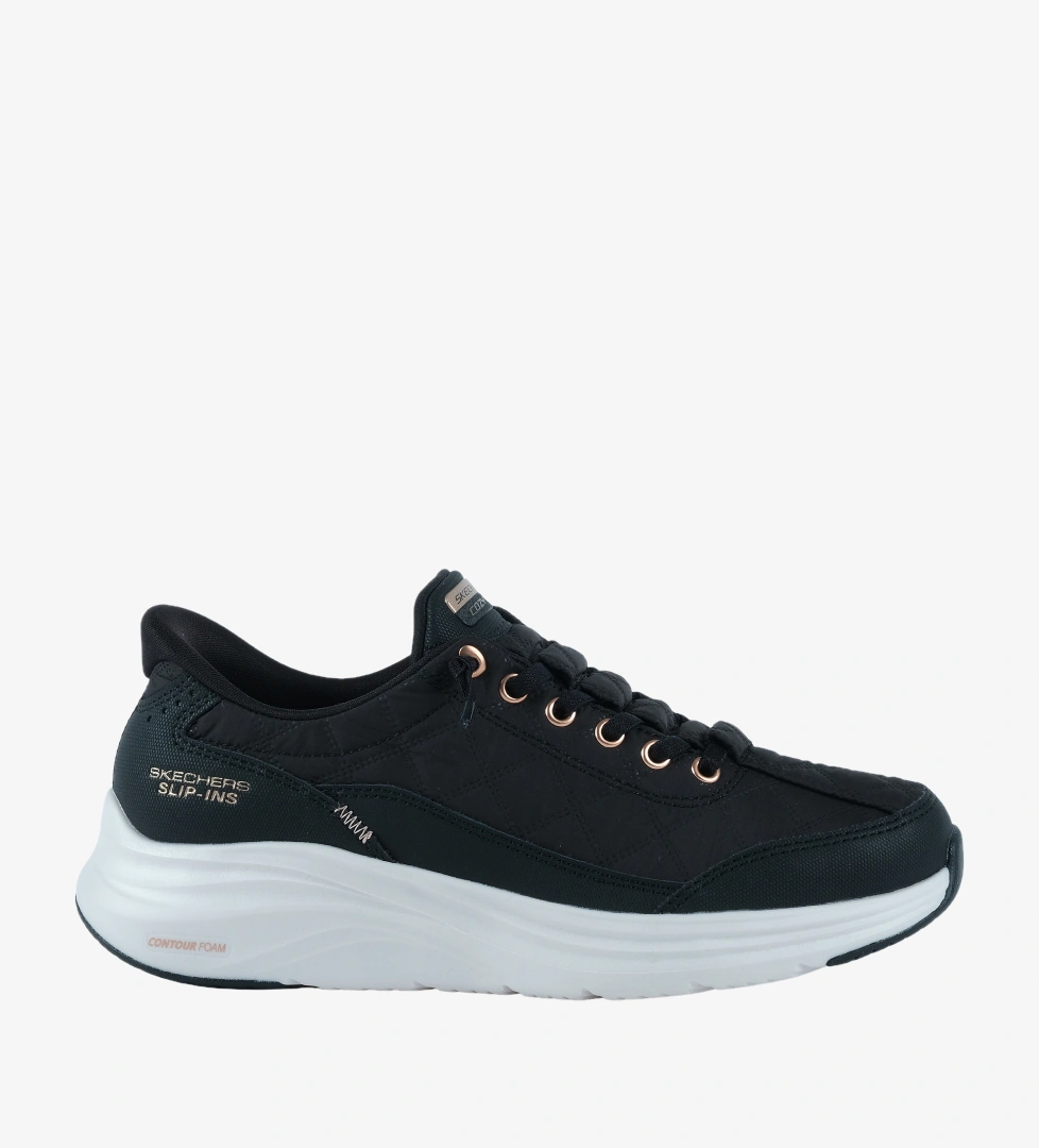 Skechers Contour Foam Kadın Siyah Spor Ayakkabı (150413-BKRG)
