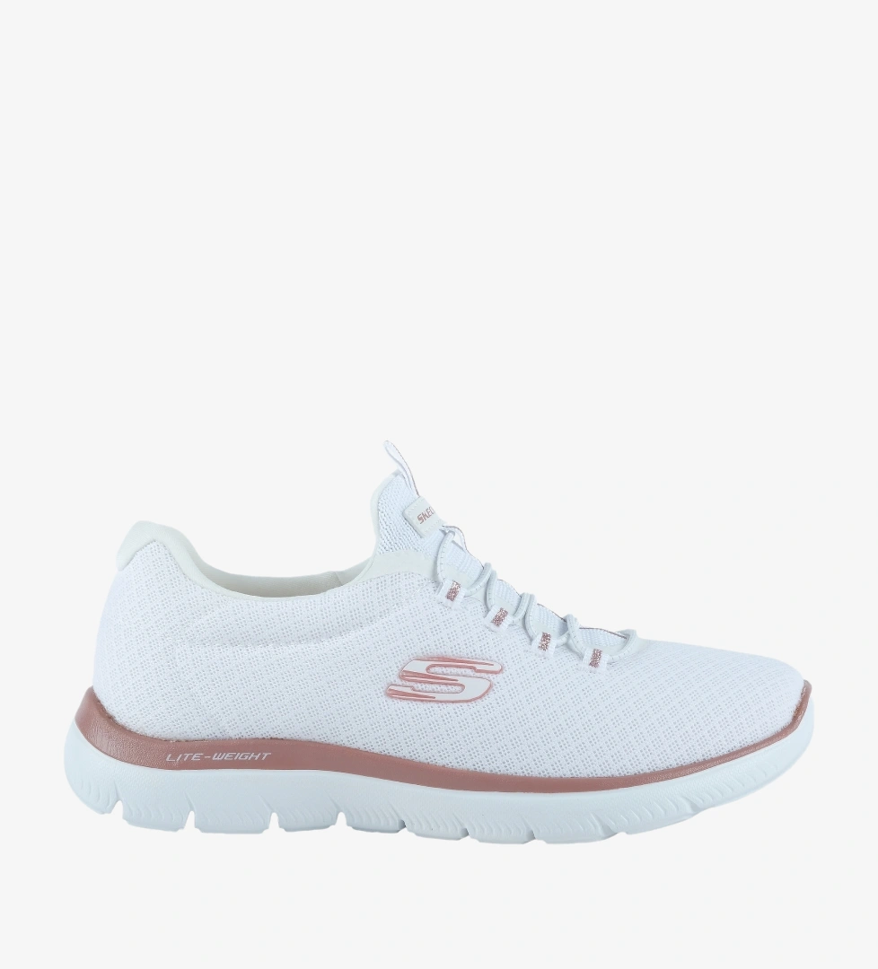 Skechers Summits Kadın Beyaz Spor Ayakkabı (12980TK-WTRG)