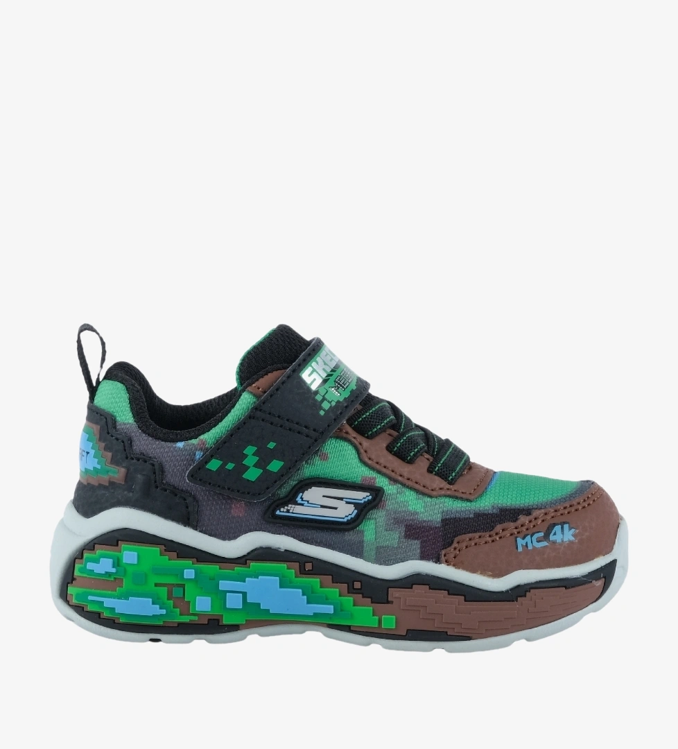 Skechers Mega Scene Bebek Spor Ayakkabı (402162N-BRMT)