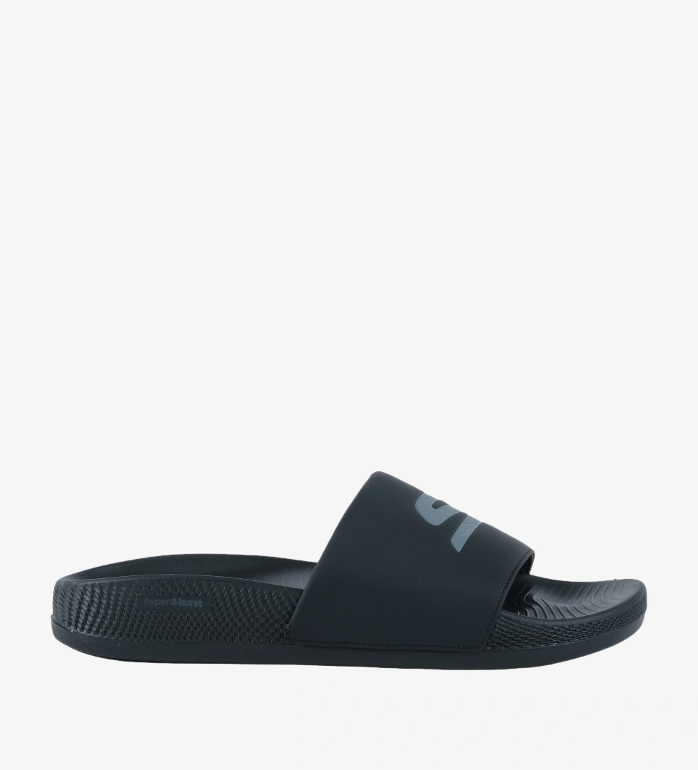 Skechers Hyper Slide Deriver Erkek Siyah Terlik (246020-BBK)