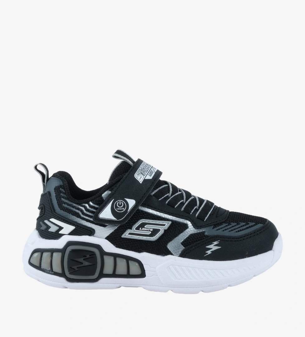 Skechers Light Storm 3.0 Çocuk Işıklı Spor Ayakkabı (400151L-BKSL)