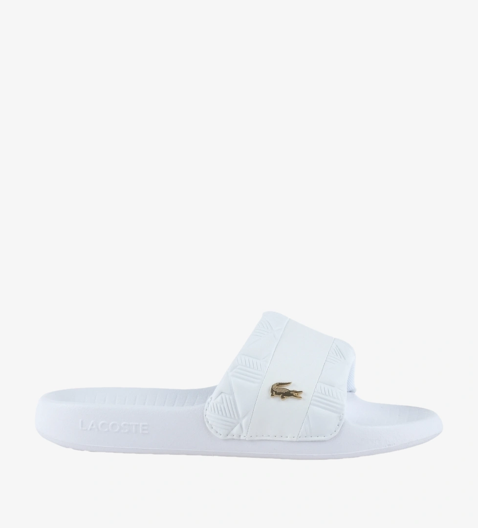 Lacoste Serve Slide Hybrid Kadın Beyaz Terlik (751CFA0031.21G)